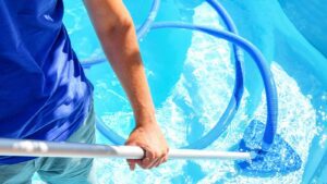 swimming pool cleaning